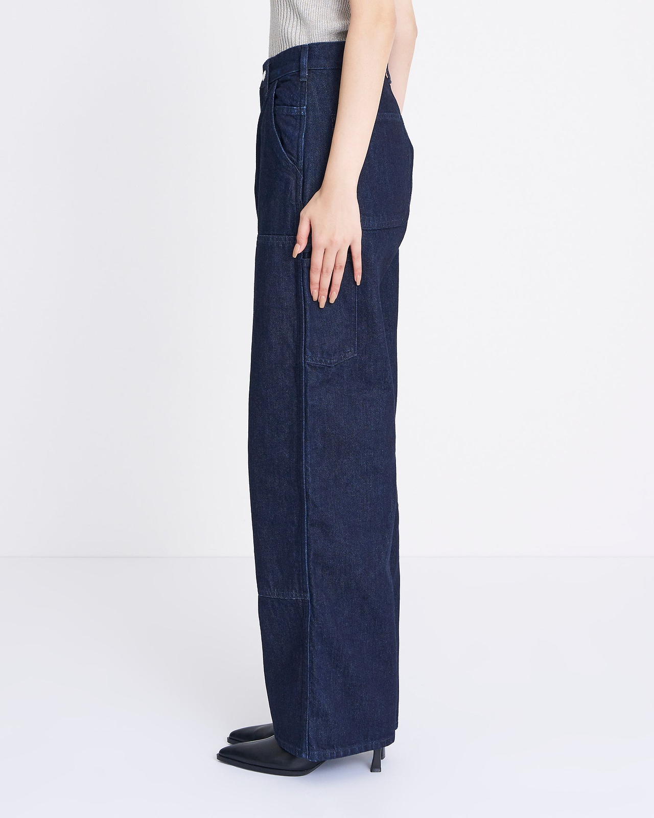 【25SS】11.5oz デニムダブルニーパンツワンウォッシュ