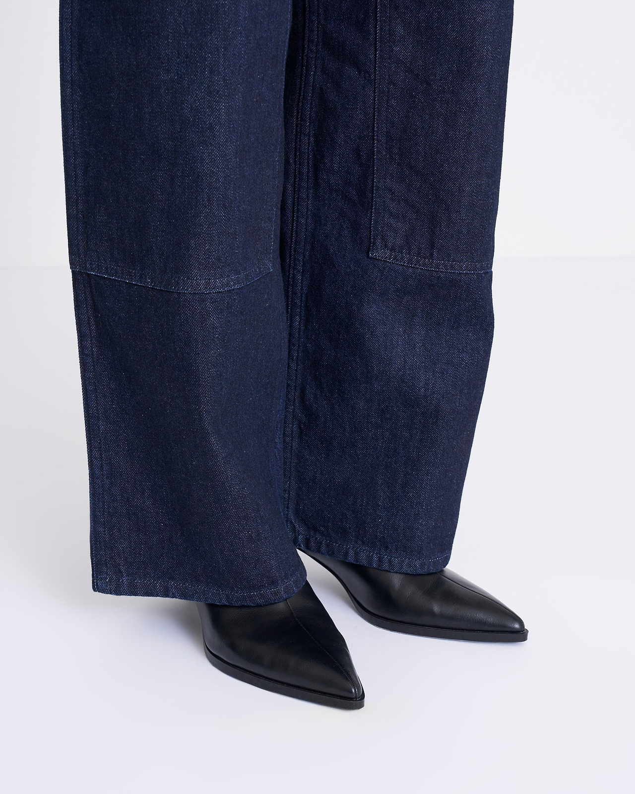 【25SS】11.5oz デニムダブルニーパンツワンウォッシュ