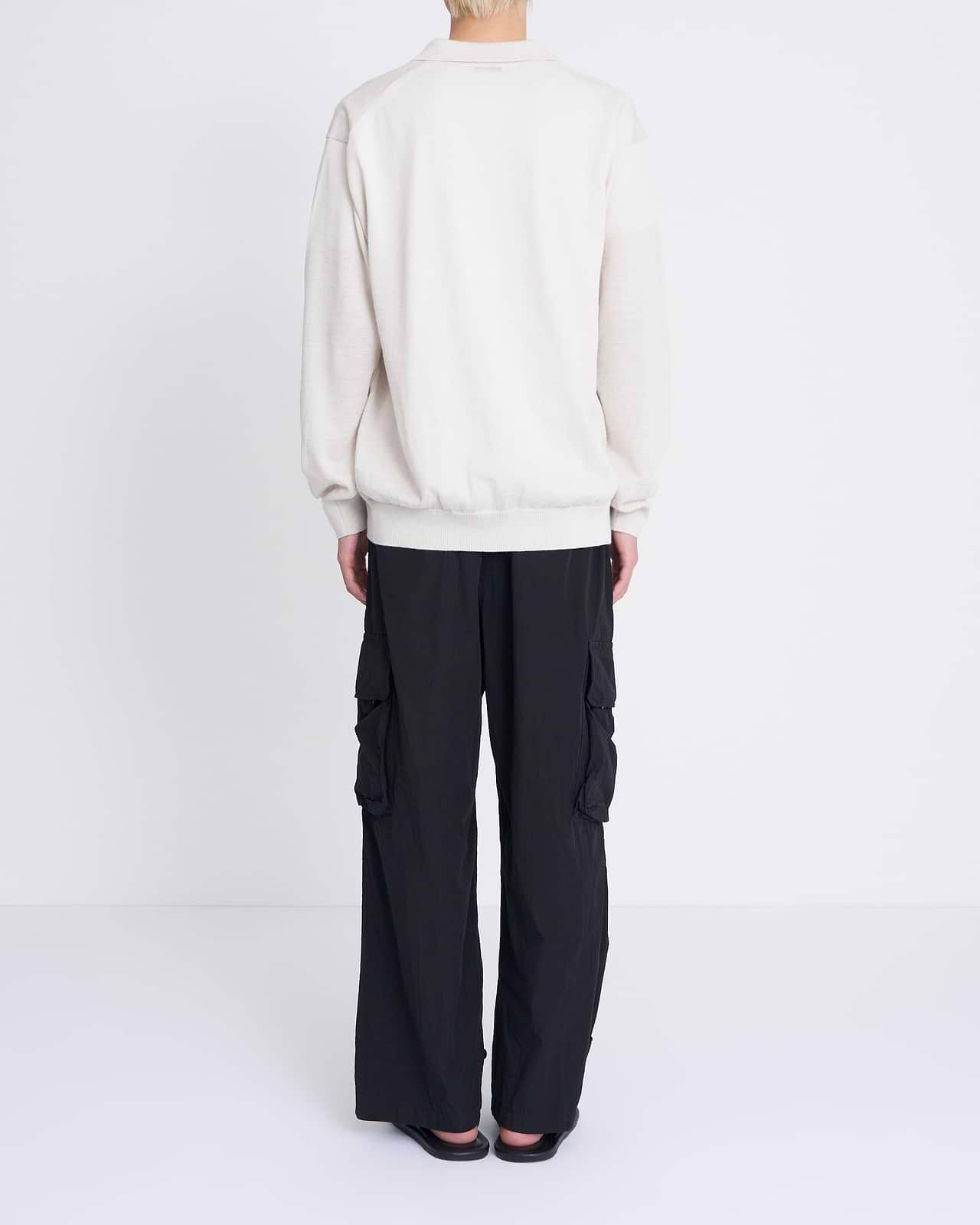 【25SS】ラミーカシミヤスキッパーポロセーター