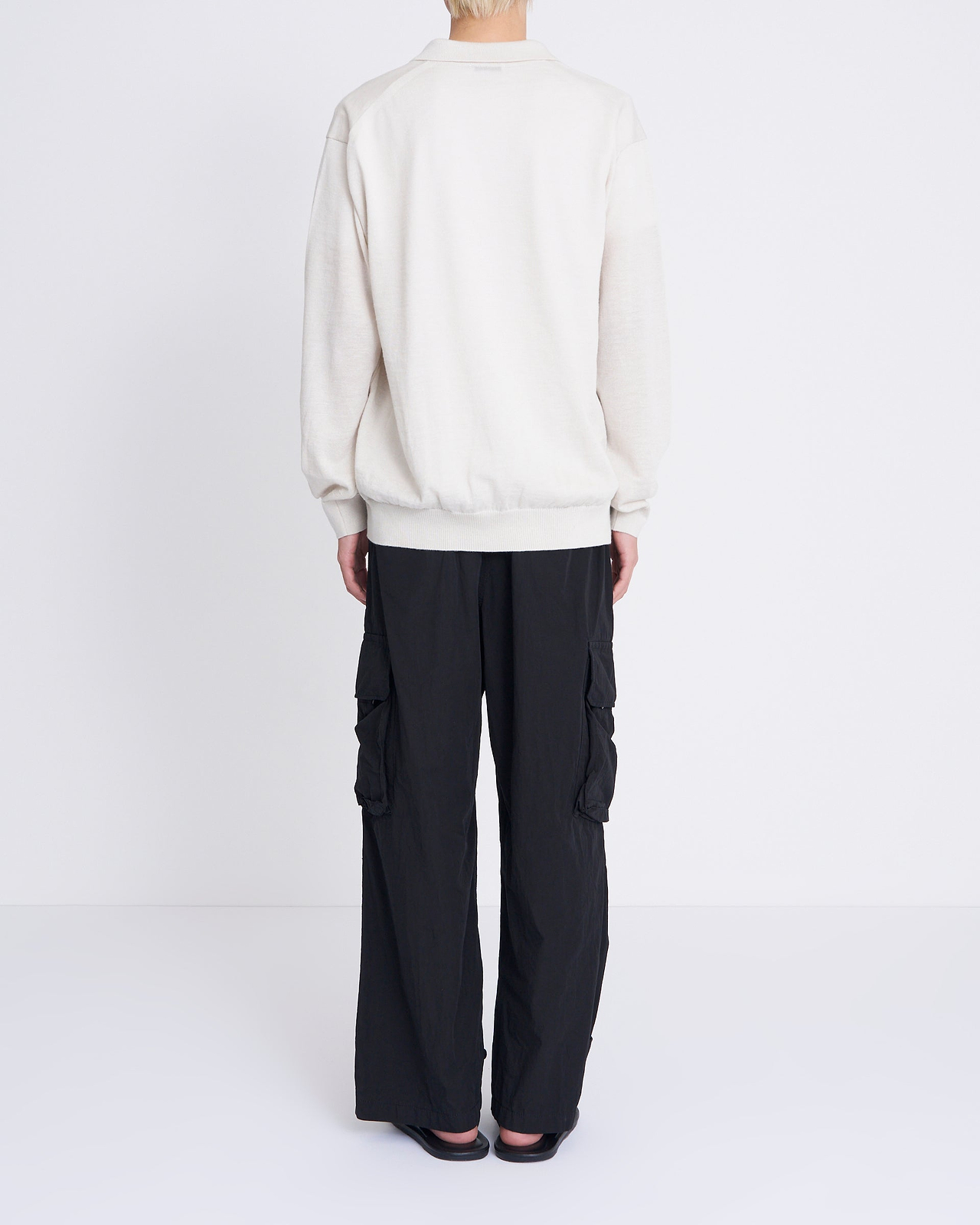 【25SS】ラミーカシミヤスキッパーポロセーター