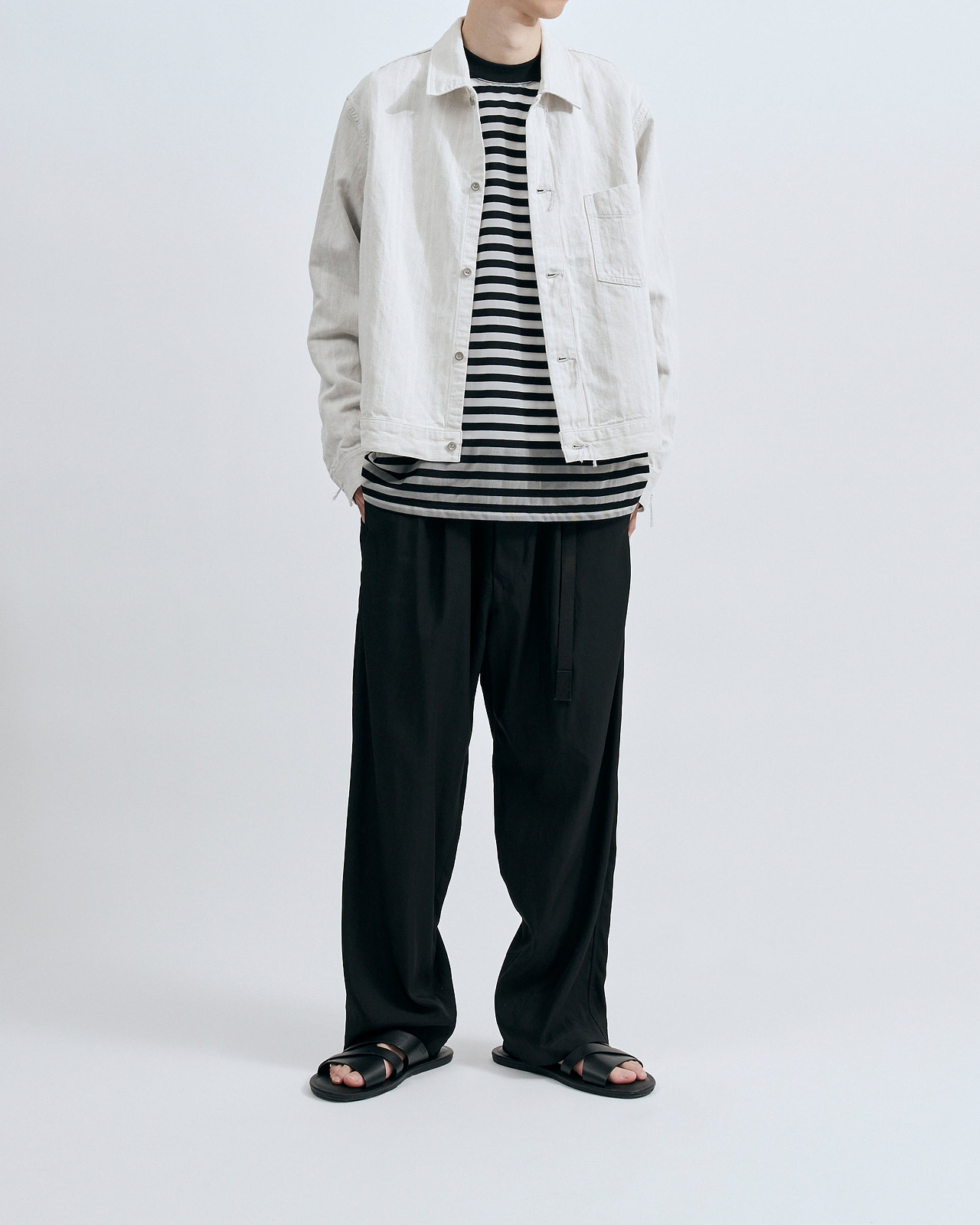 着用サイズ2／身長175cm（スタッフスナップ）