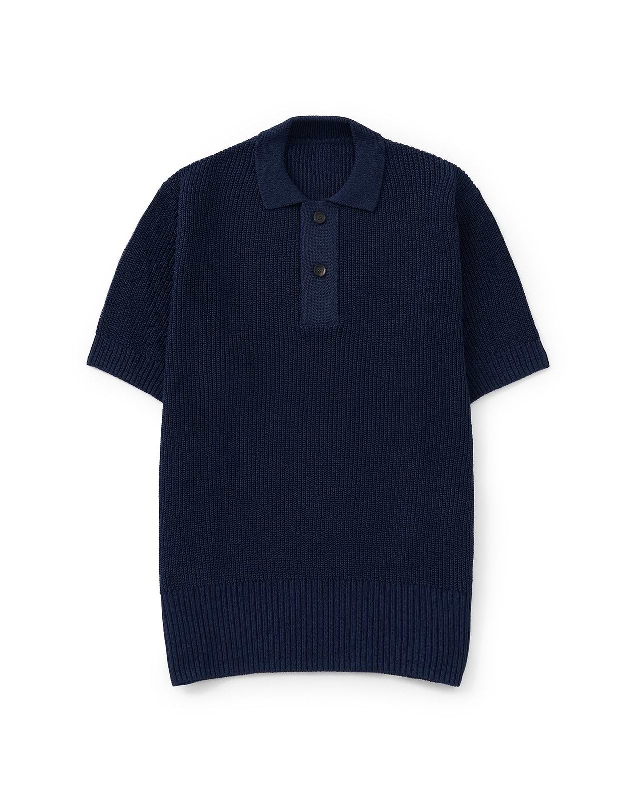 【25SS】和紙ウールニットポロ