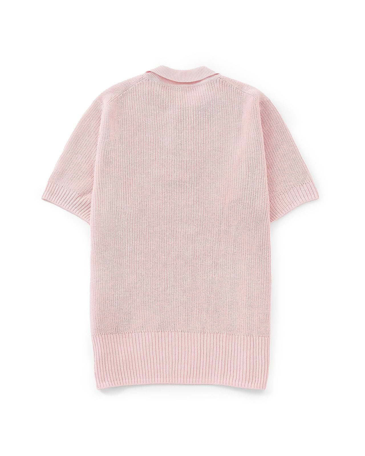 【25SS】和紙ウールニットポロ