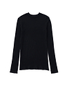 【25AW】ベビーアルパカ サーキュラーリブ（クルーネック）
