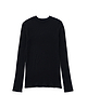 【25AW】ベビーアルパカ サーキュラーリブ（クルーネック）