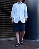 【25SS】ナイロンツータックハーフパンツ