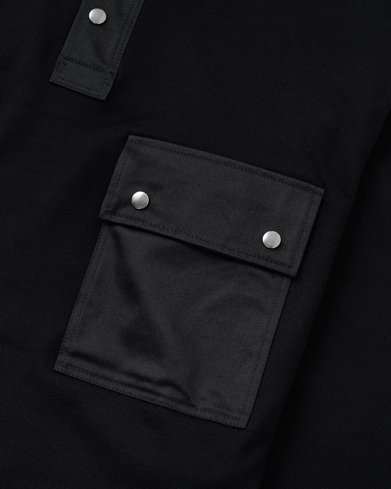 【25AW】ドローコードスタンドカラープルオーバー