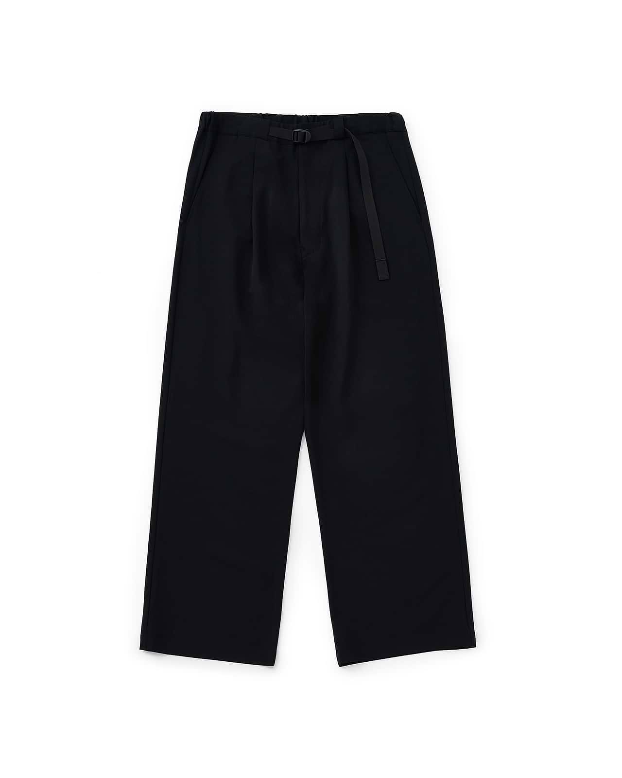 【25AW】テープベルト1タックパンツ