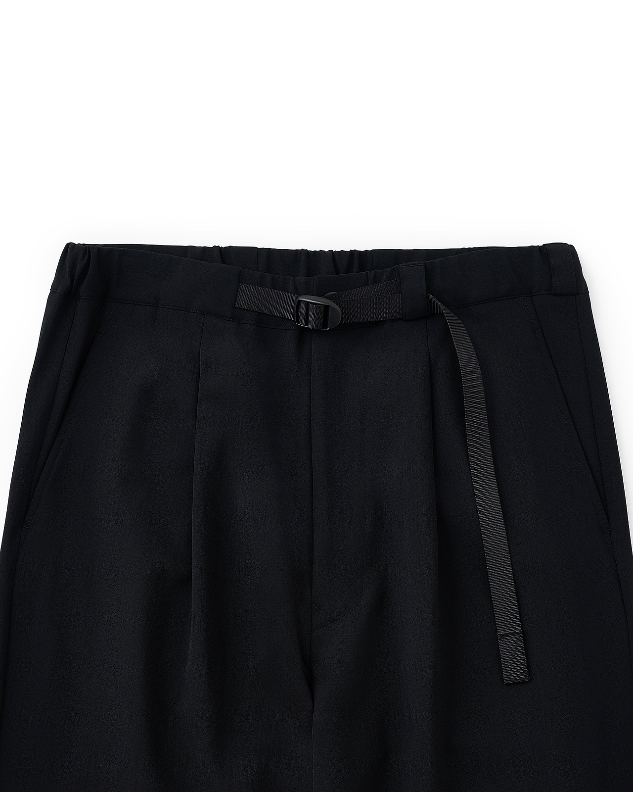 【25AW】テープベルト1タックパンツ