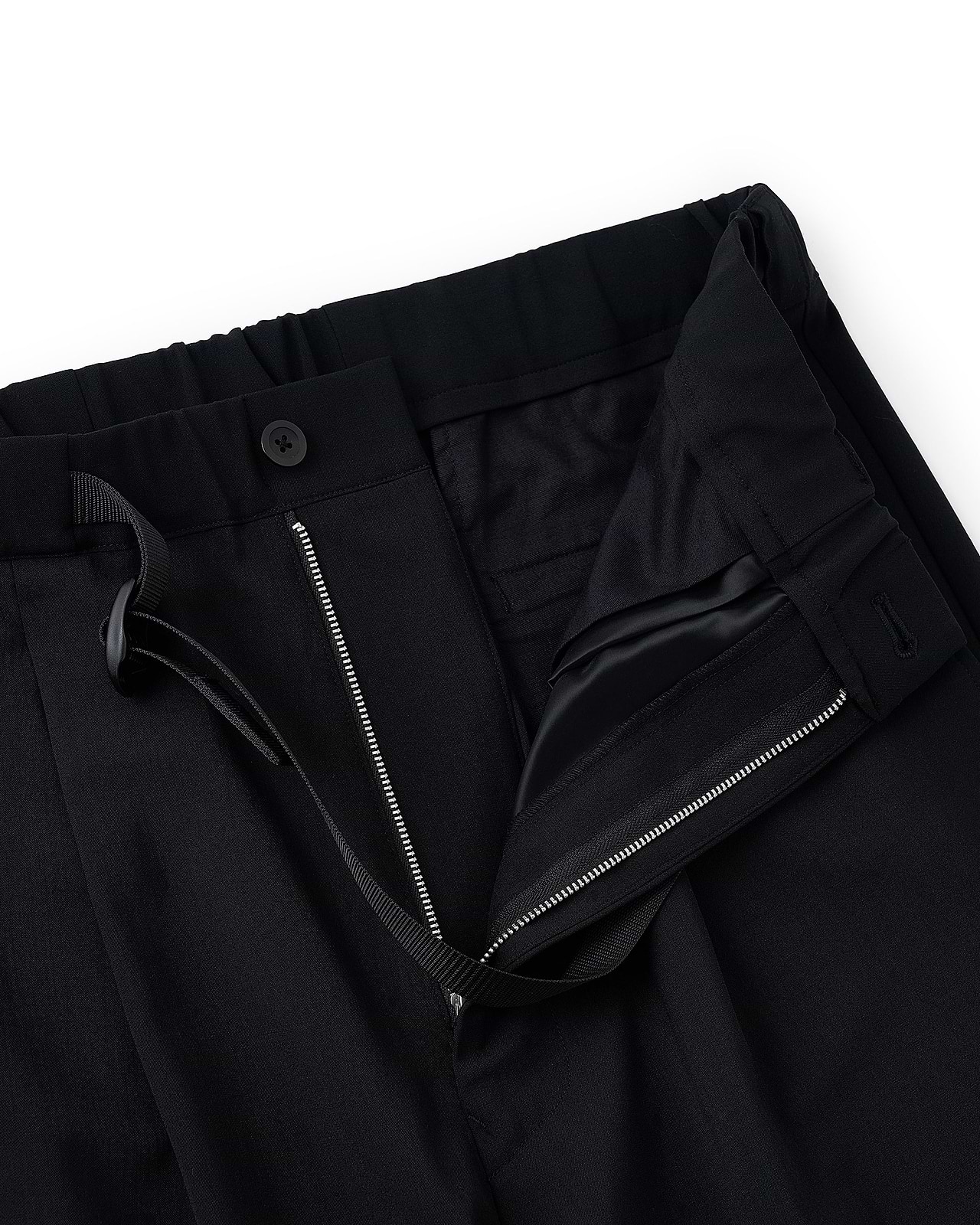 【25AW】テープベルト1タックパンツ