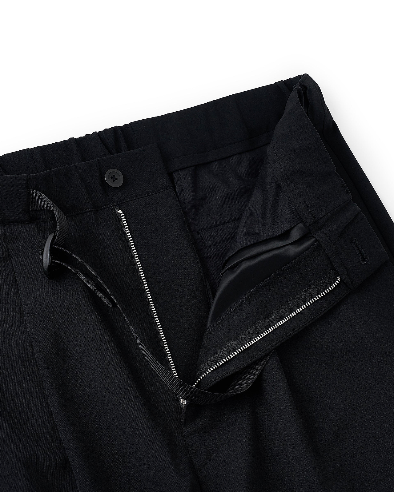 【25AW】テープベルト1タックパンツ
