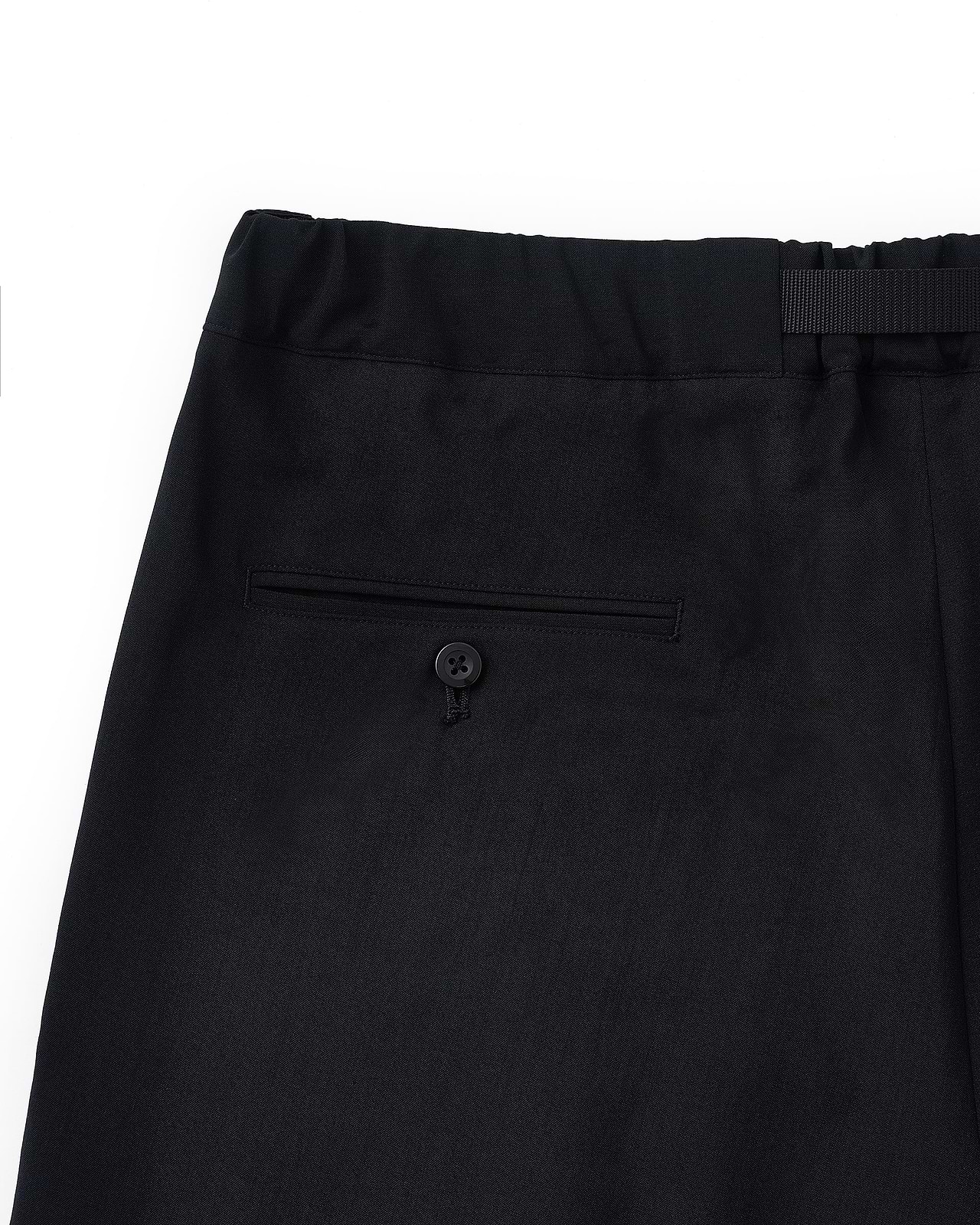 【25AW】テープベルト1タックパンツ