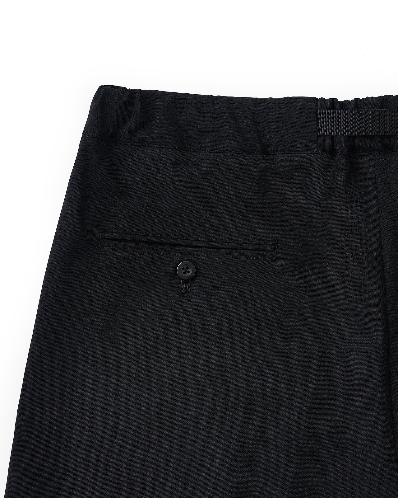 【25AW】テープベルト1タックパンツ
