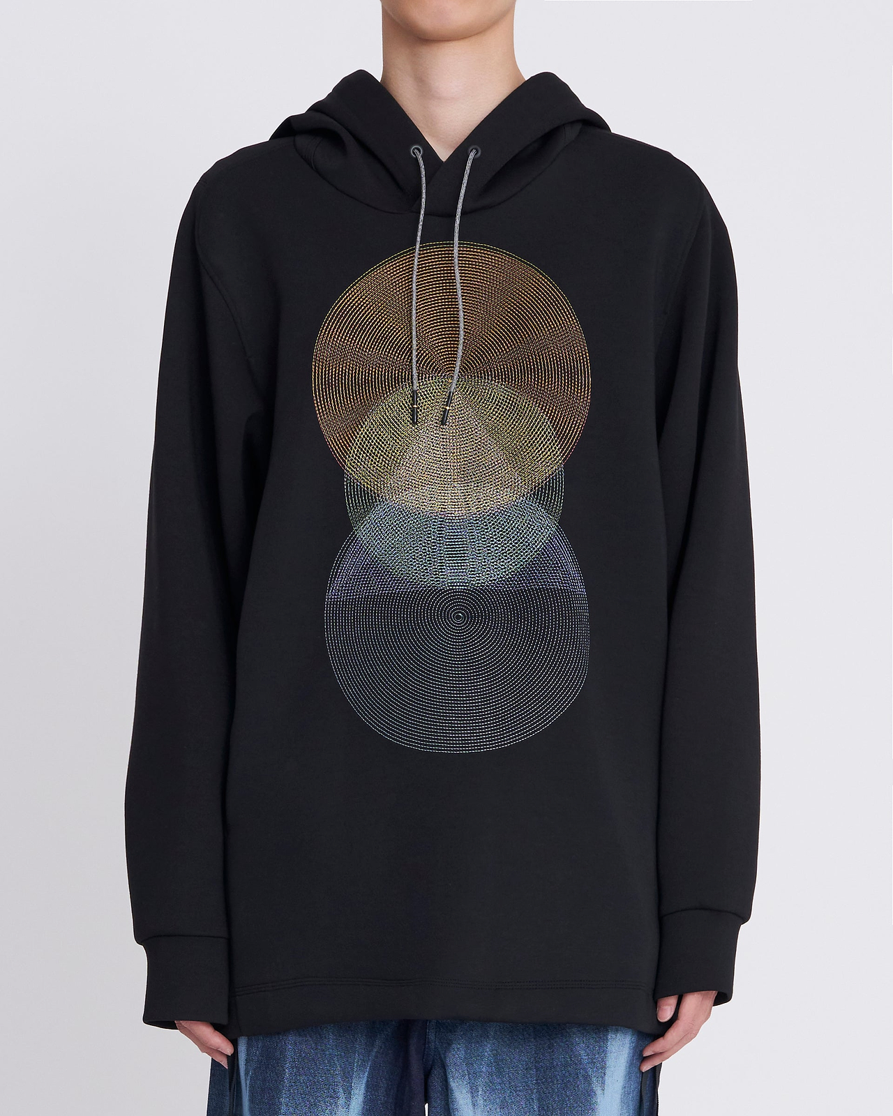【25AW】エコーエンブロイダリーフーディー