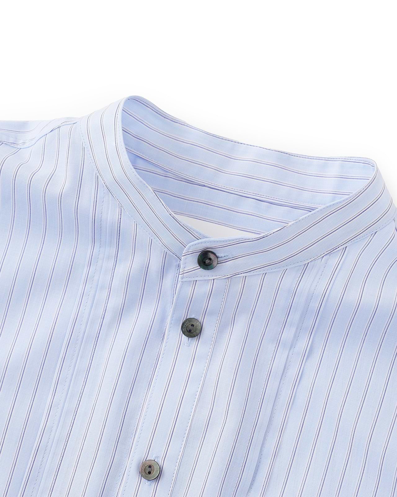 【25SS】バンドカラーロングシャツ
