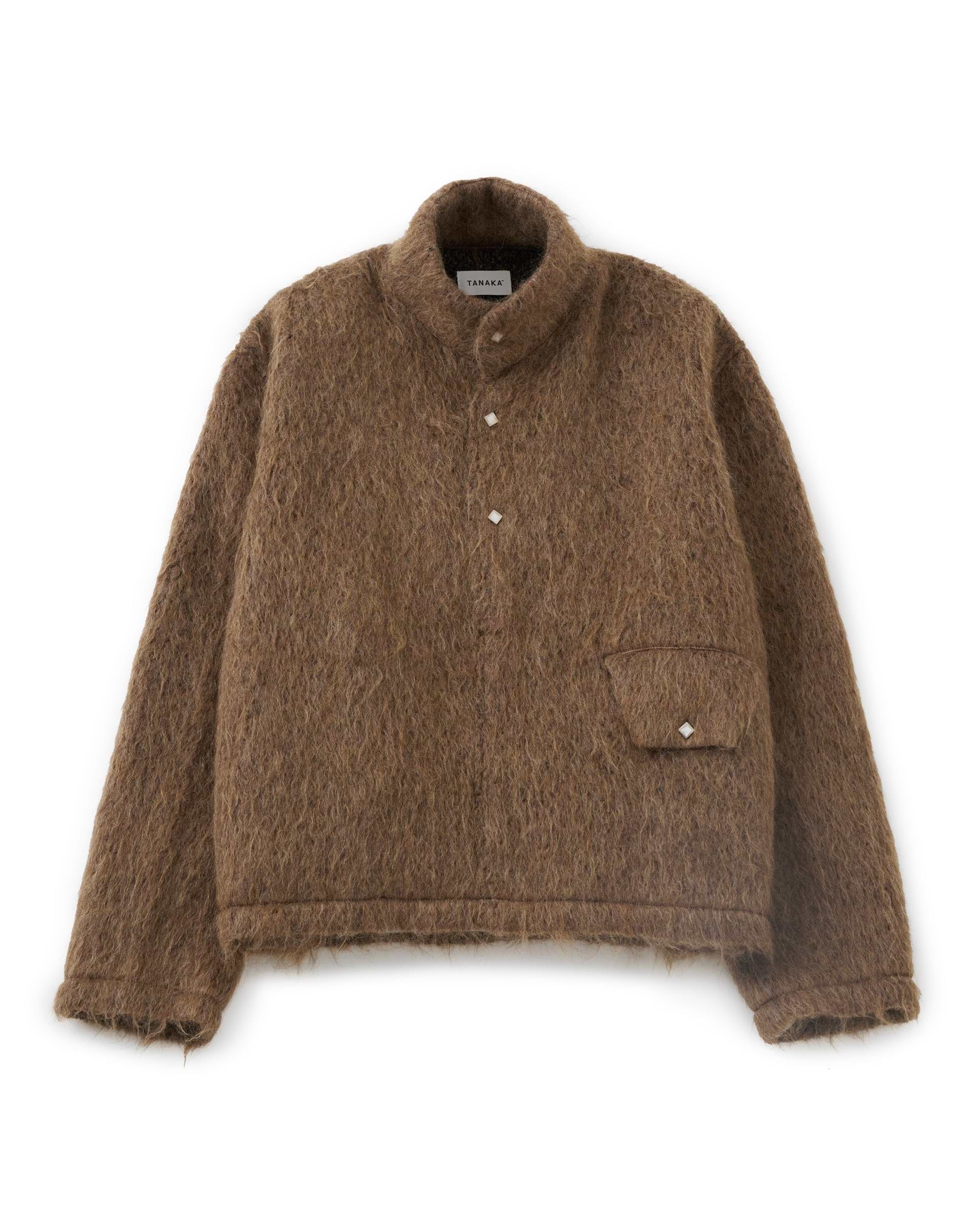 TANAKA 新品 TANAKA】プルオーバーシャ​​ギートップ ブラウン | 日本製 プル