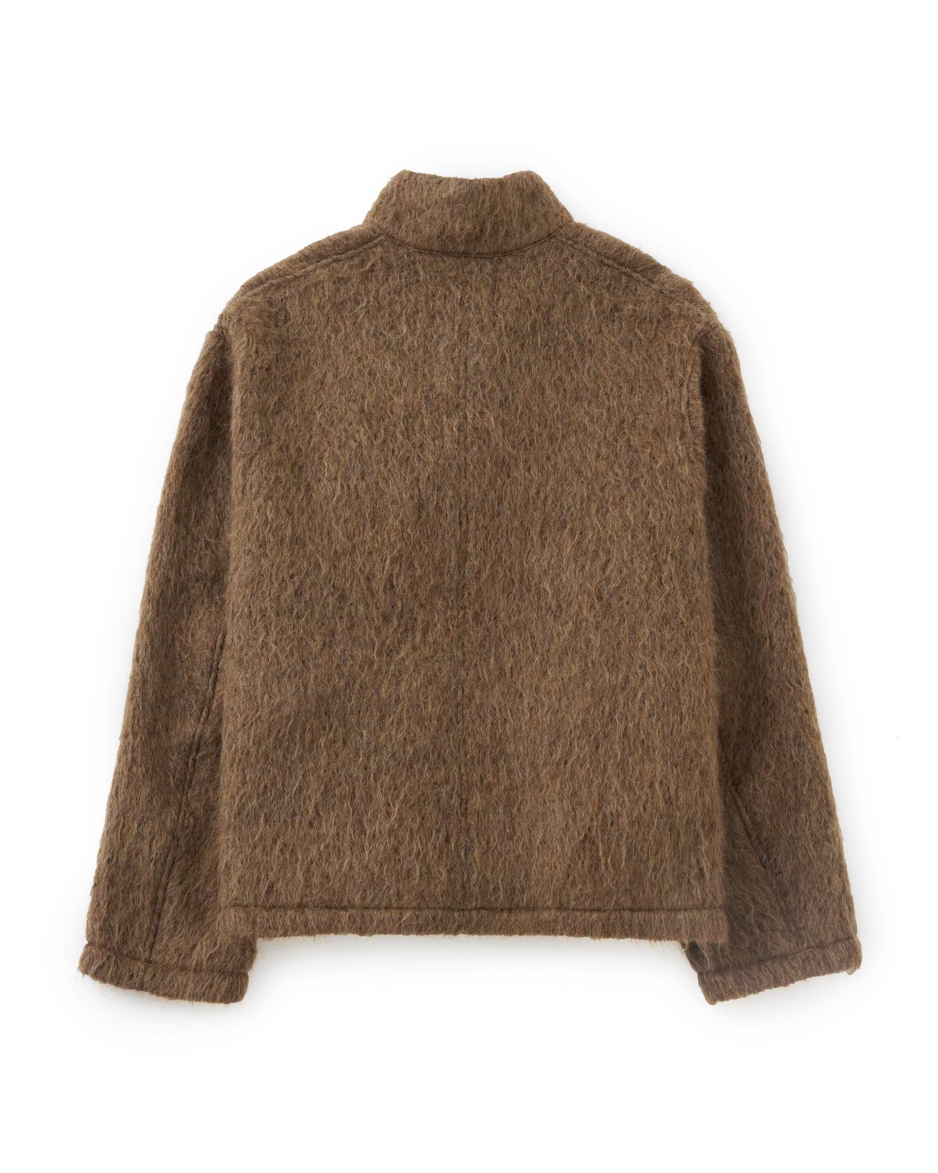 TANAKA】プルオーバーシャ​​ギートップ ブラウン | 日本製 プル