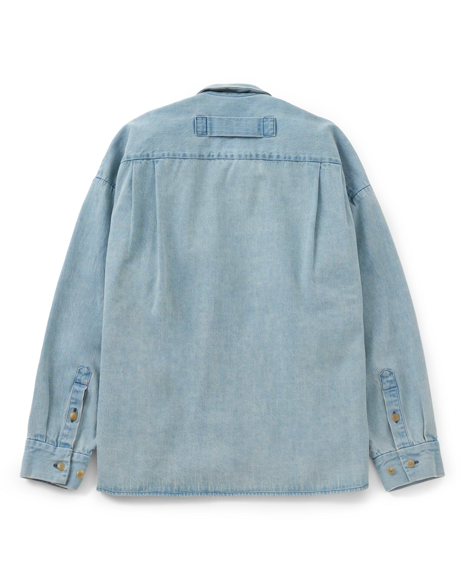 TANAKA】オーバーシャツ ブルー | 海外製 デニムシャツ | F/STORE