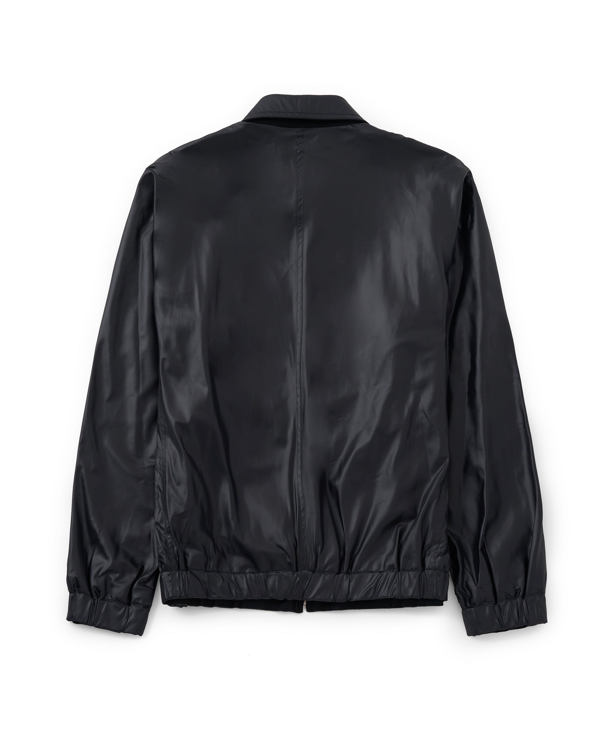 OVERCOAT】ブルゾンウィズシャツカラーインナイロン