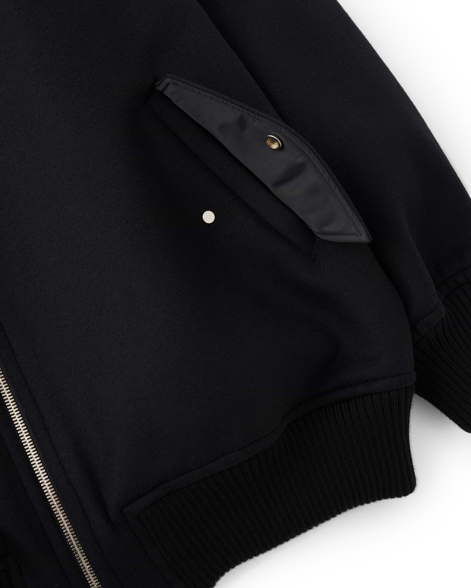 OVERCOAT】MA-1ボンバージャケットインダブルフェイスビーバー