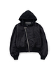 【25AW】ノッチドラペルフードMA-1