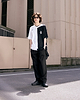 【25SS】クイン/ ワイドテーラードパンツ