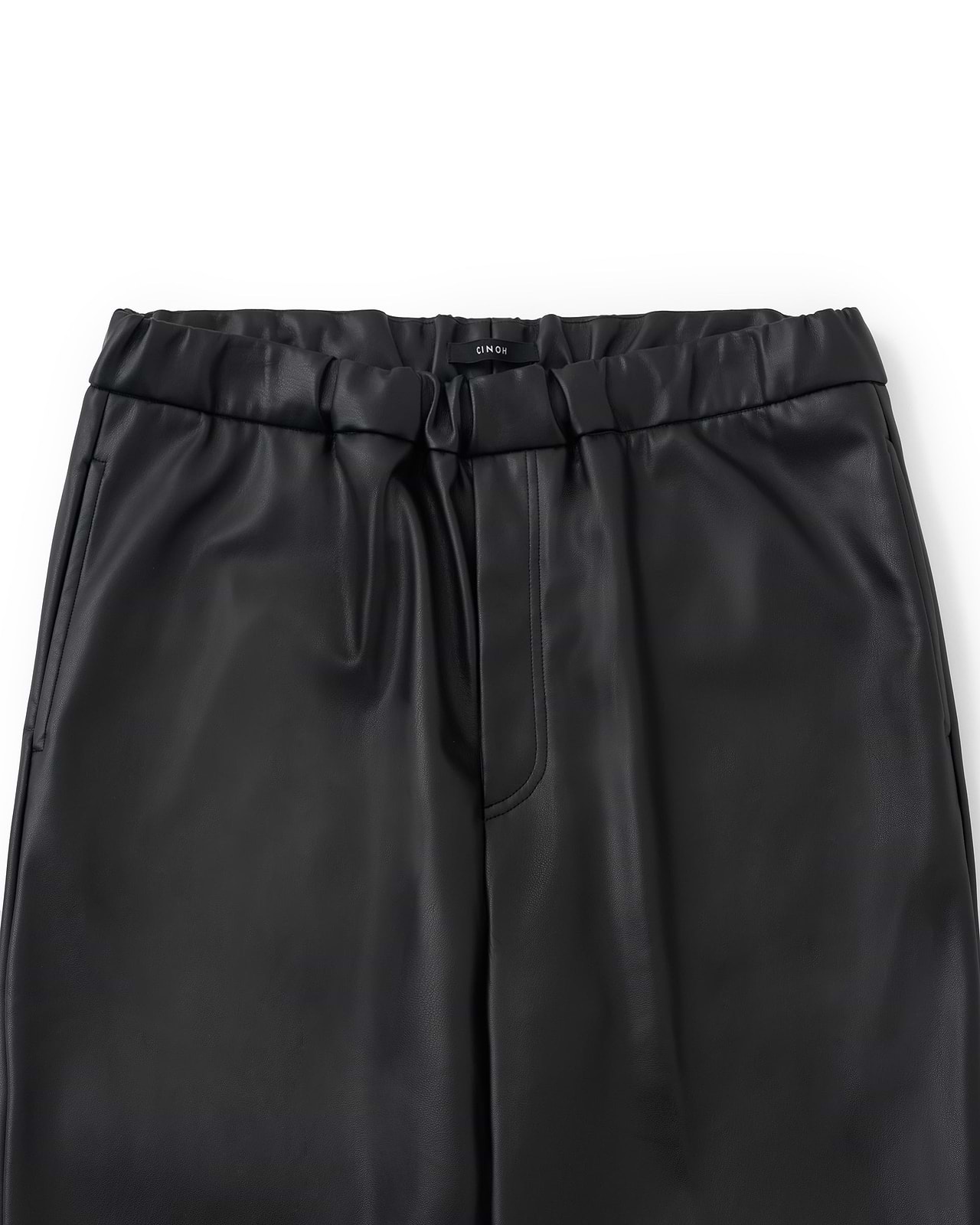 【25AW】シンセティックレザーリラックスパンツ