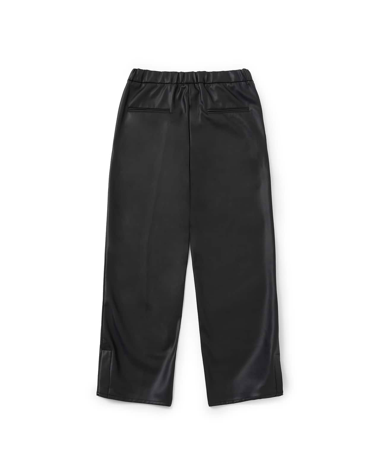 【25AW】シンセティックレザーリラックスパンツ