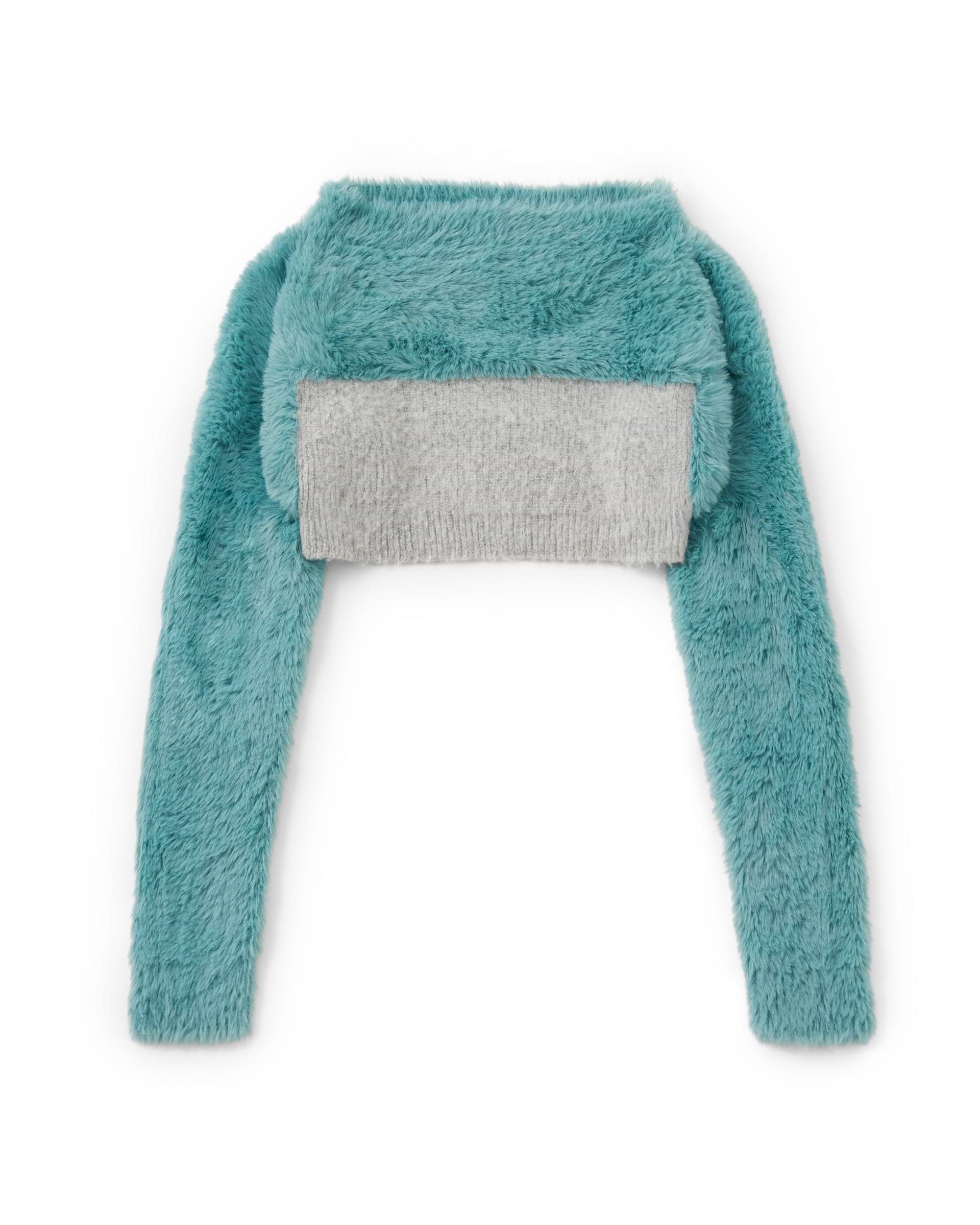 kotohayokozawa】マルチウェイファジーショートトップ パープル