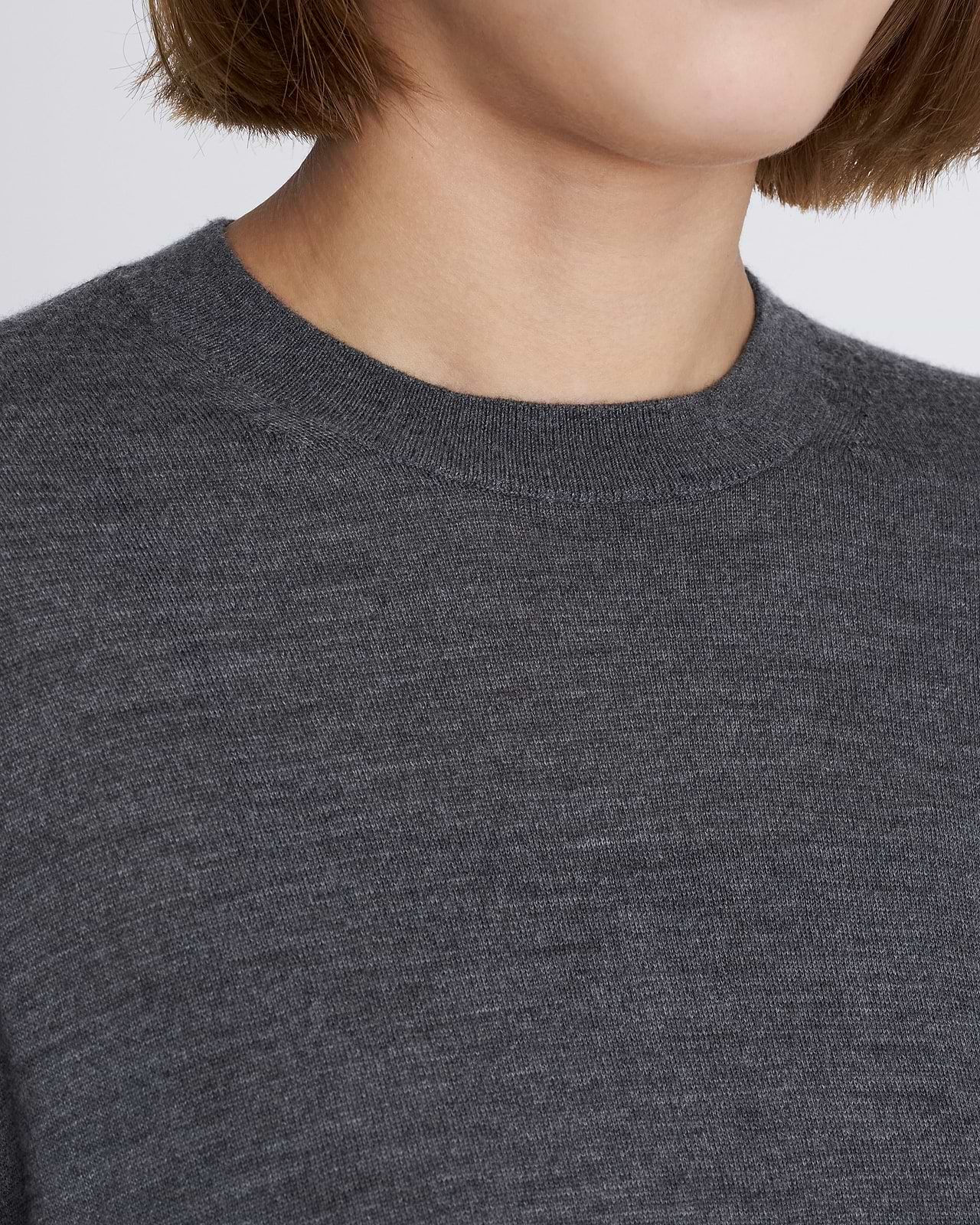 【25AW】バイカラートリムニット