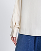 【25AW】サテンハイネックブラウス