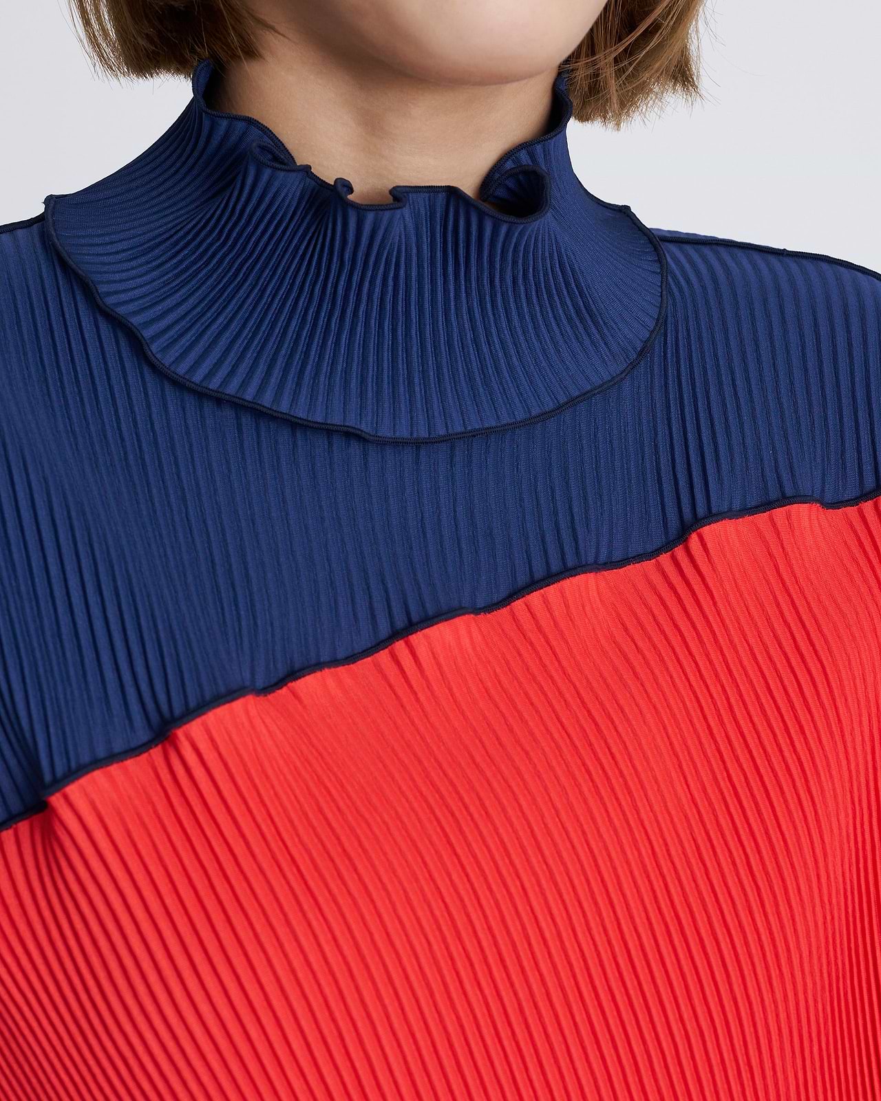 【25AW】スパイラルウェーブロングスリーブトップス(ハイネックタイプ)