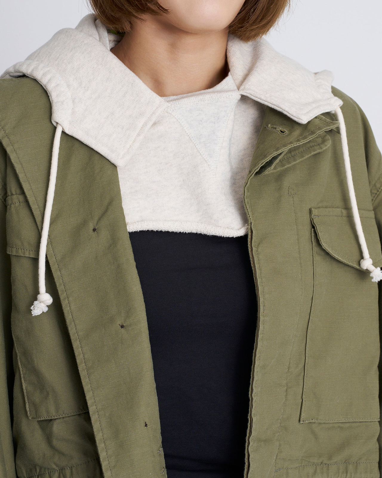 着用サイズFREE／身長167cm