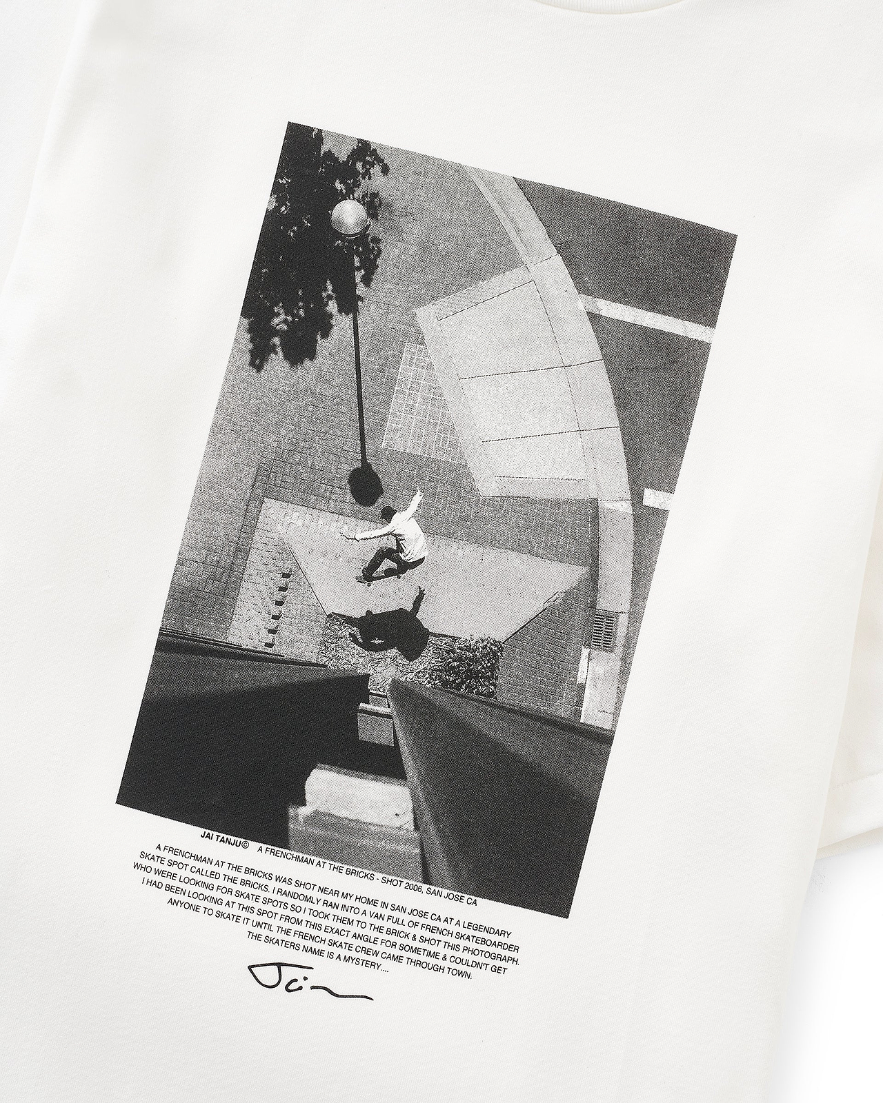 【25AW】ジャイ・タンジュ "FRENCH MAN AT THE BRICK" S/S Tシャツ