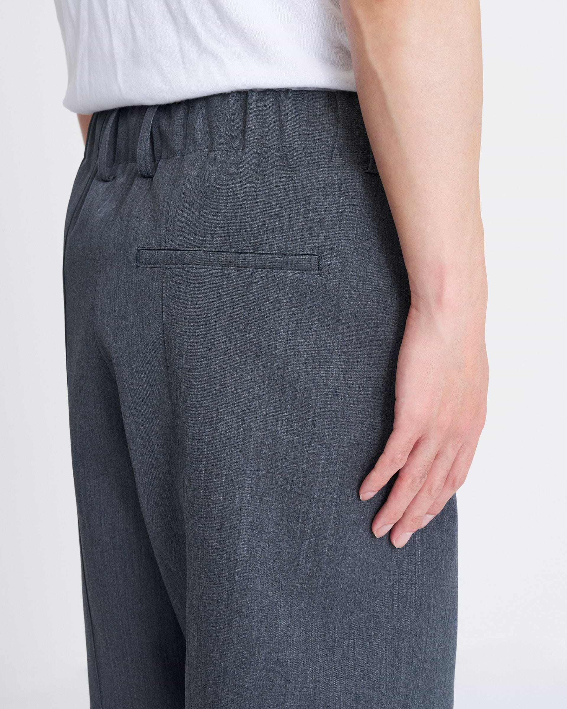 GANNI トロストリンク エラスティック ウエスト トラウサ ノノット nonnotte 25SS ドレーピングエラスティックインタック