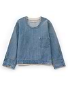 【25AW】デニムプルオーバーシャツ