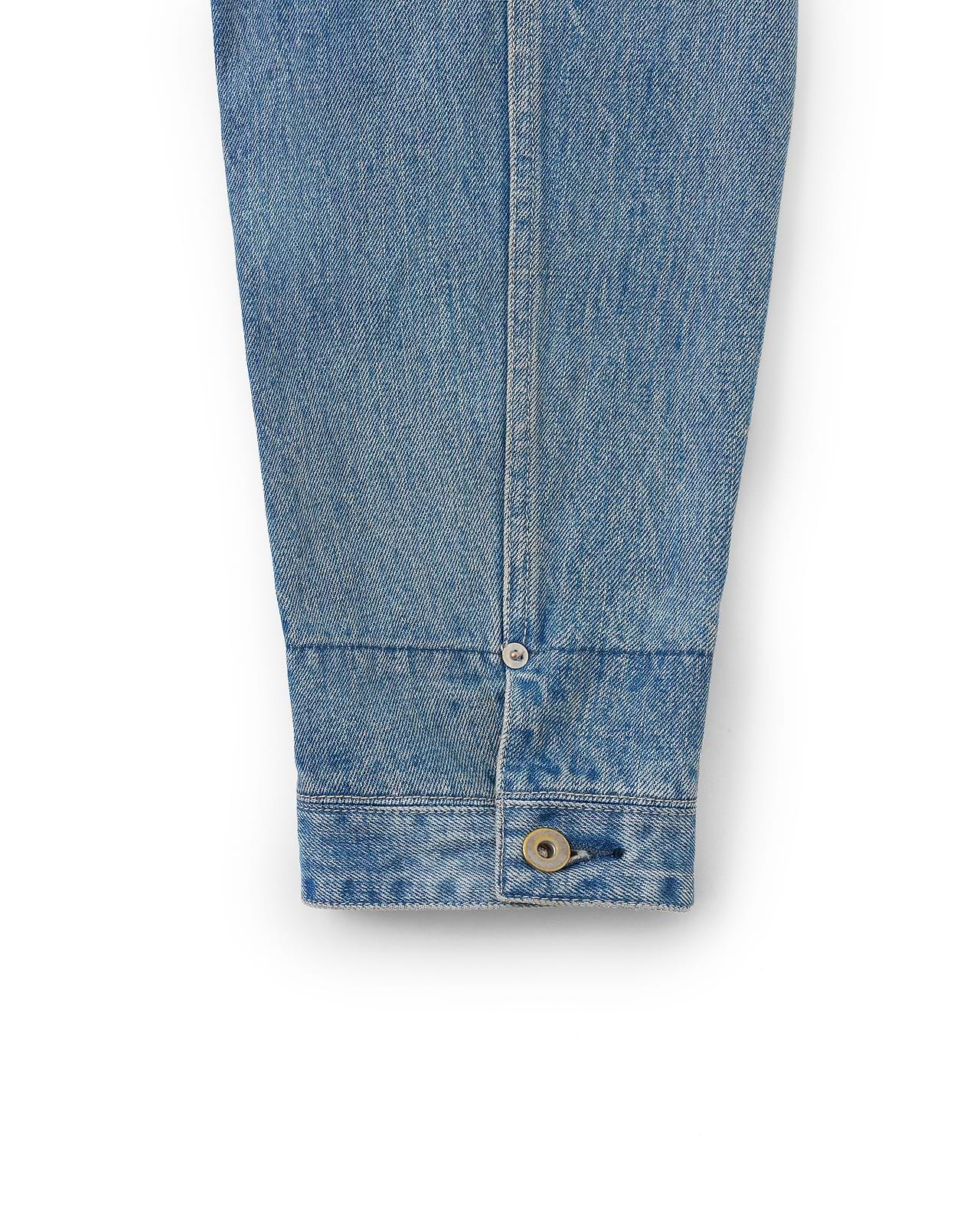 【25AW】デニムプルオーバーシャツ