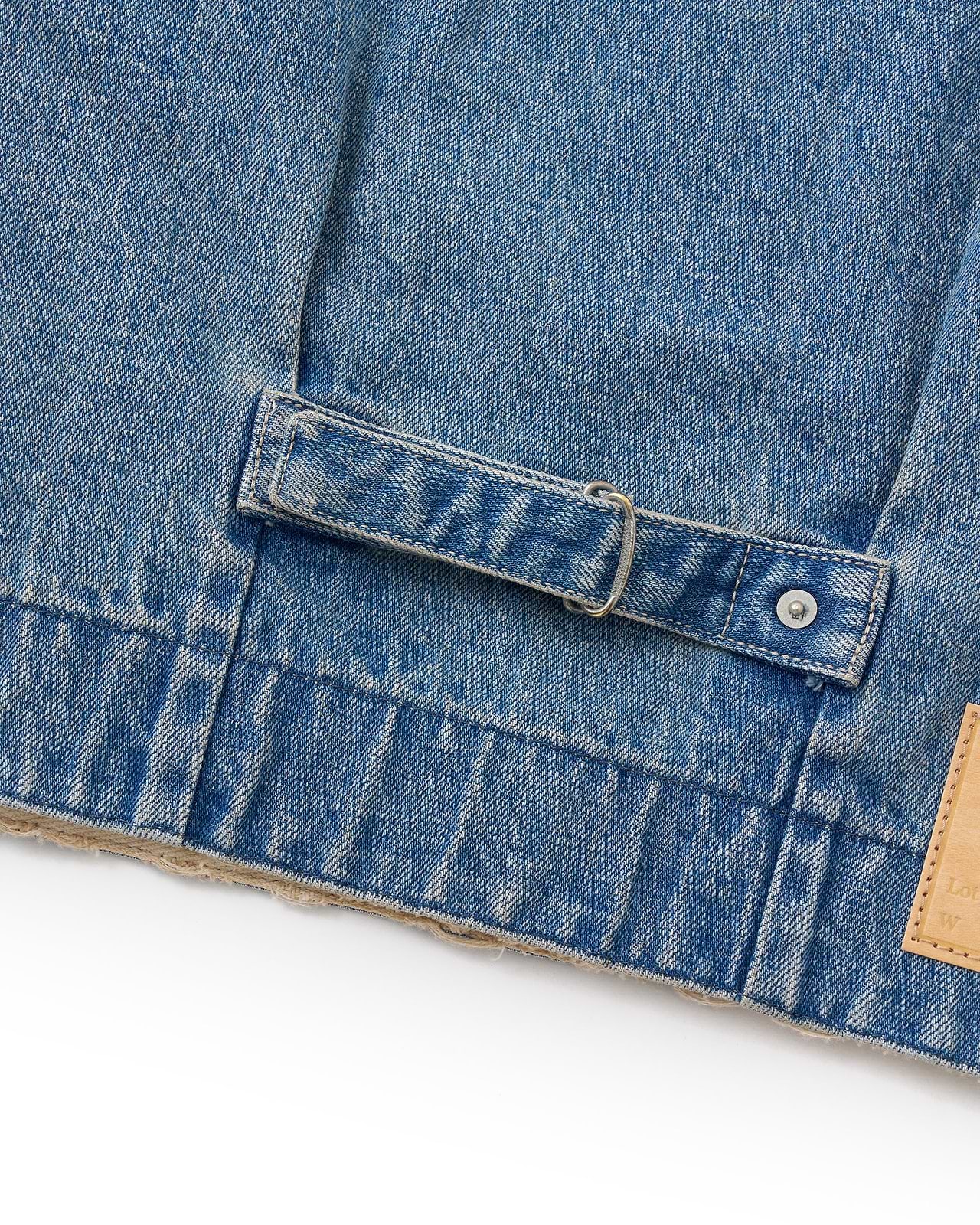 【25AW】デニムプルオーバーシャツ