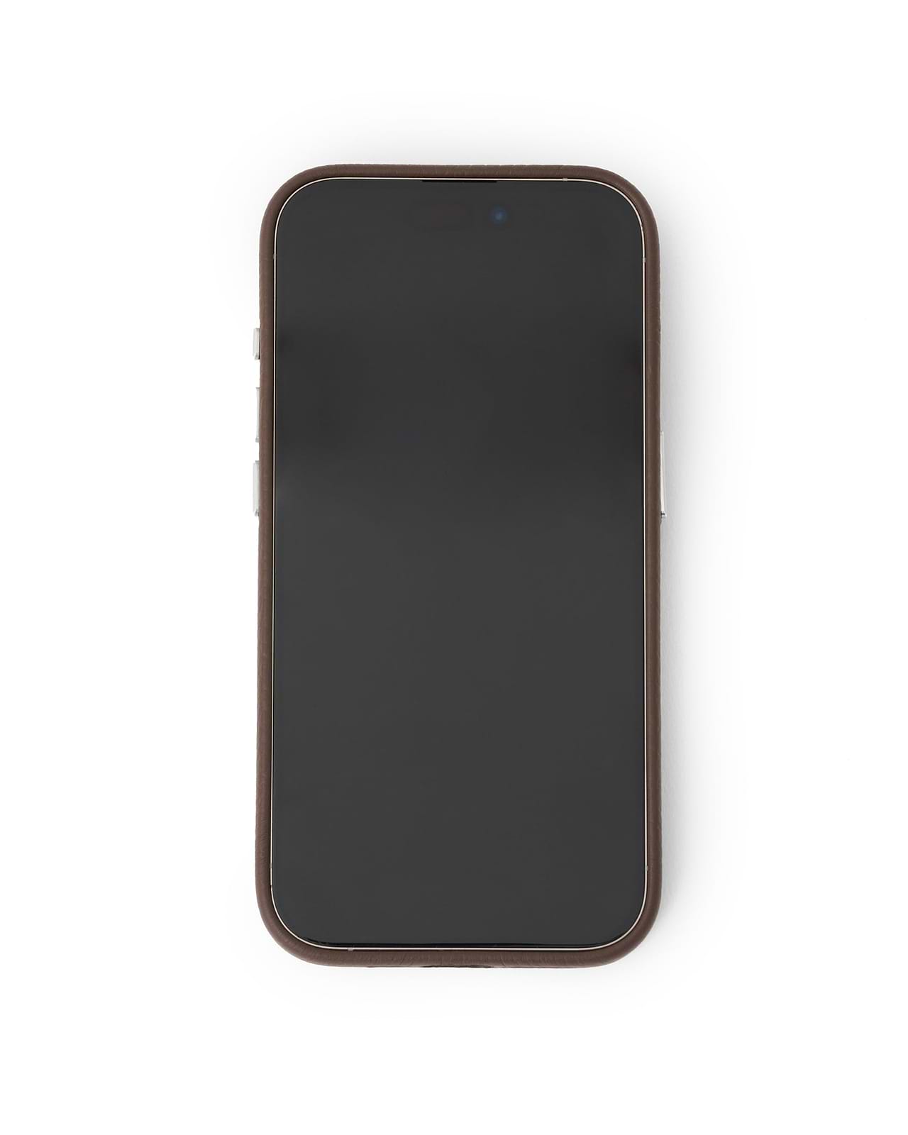 MagSafe対応iPhoneケース(ダークブラウン)