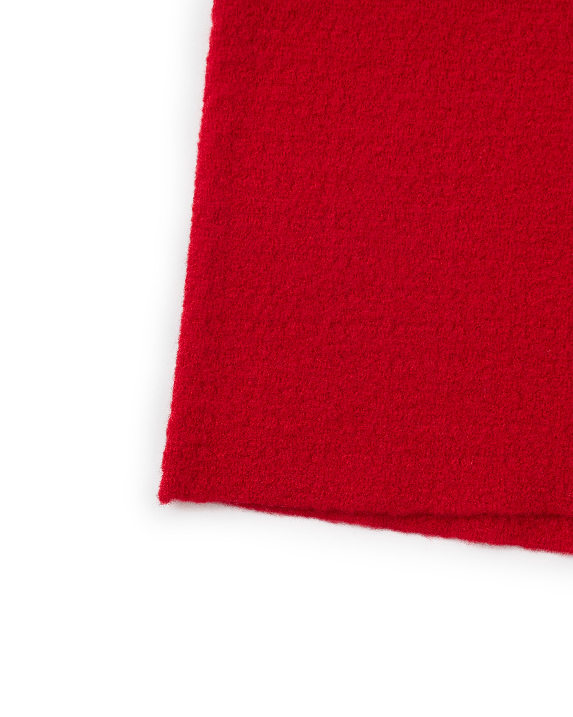 KANAKO SAKAI】ブークレニットスカート ブラック・レッド | 日本製