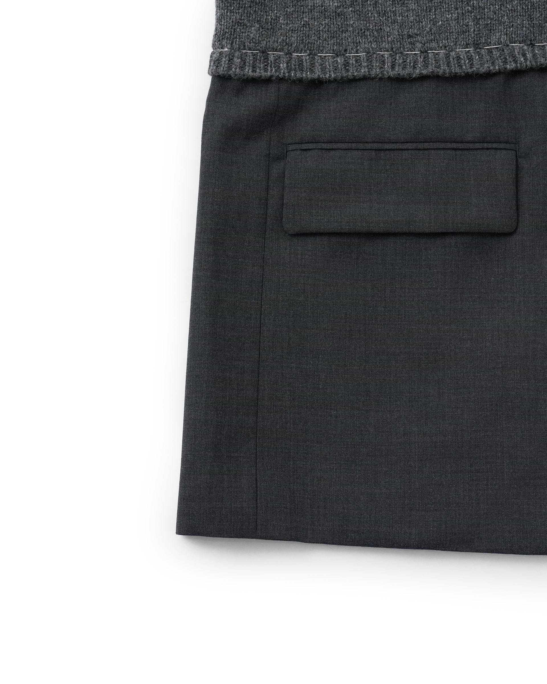 INSCRIRE】ハイブリッドジャケット グレー | 日本製 カーディガン