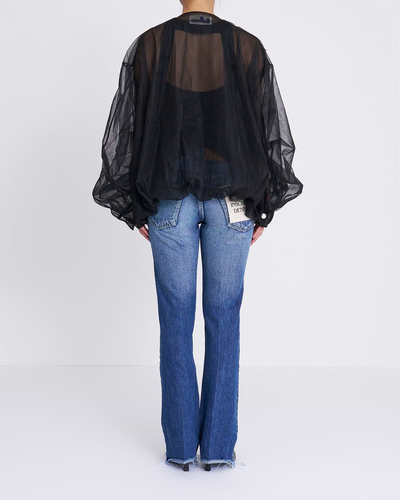 【25AW】ラッフルチュールボンバージャケット