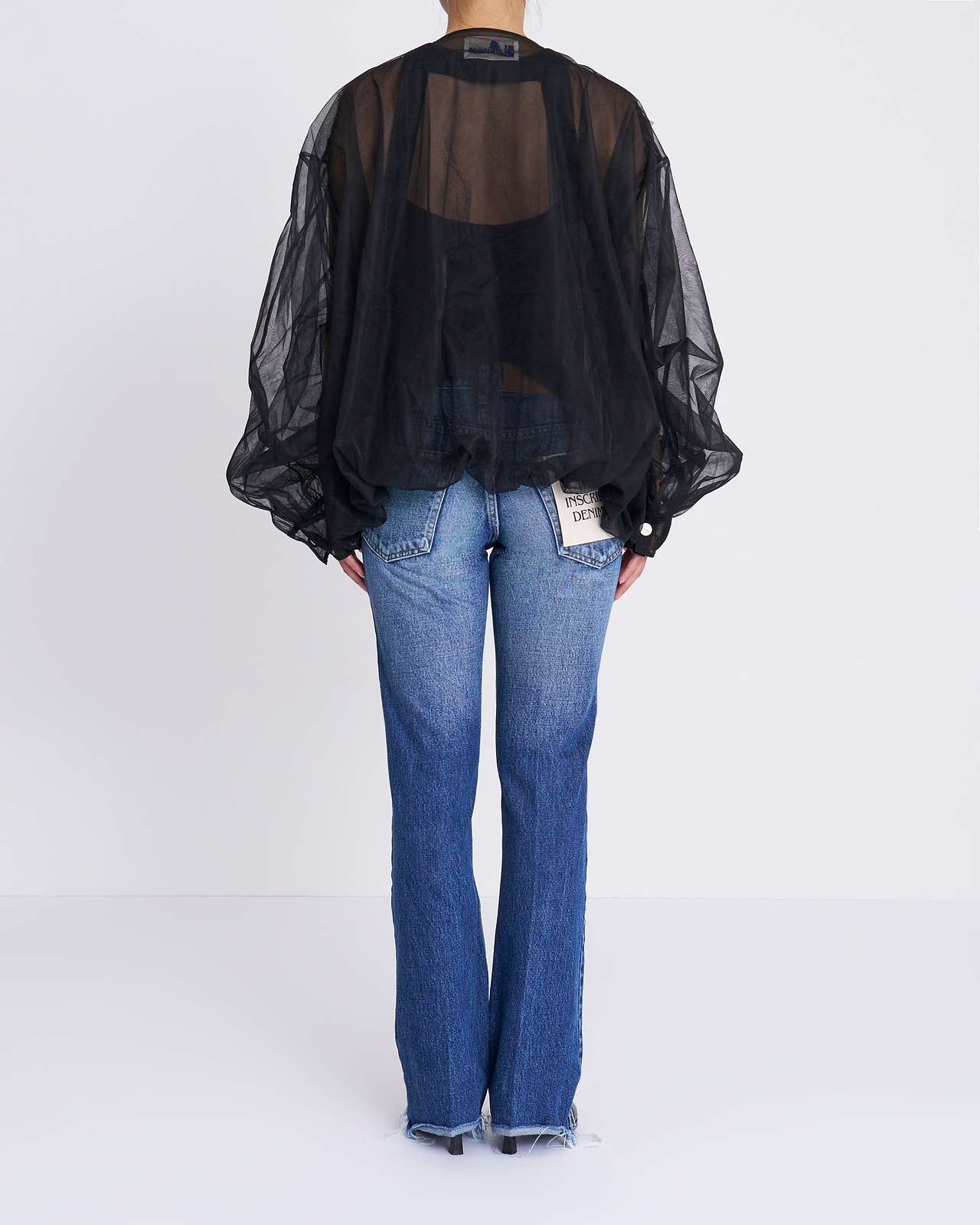 【25AW】ラッフルチュールボンバージャケット
