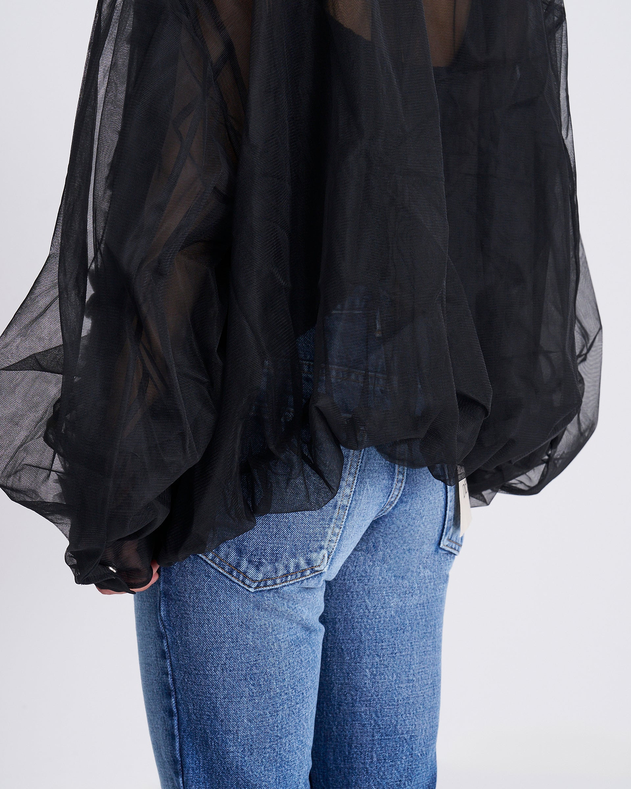 【25AW】ラッフルチュールボンバージャケット