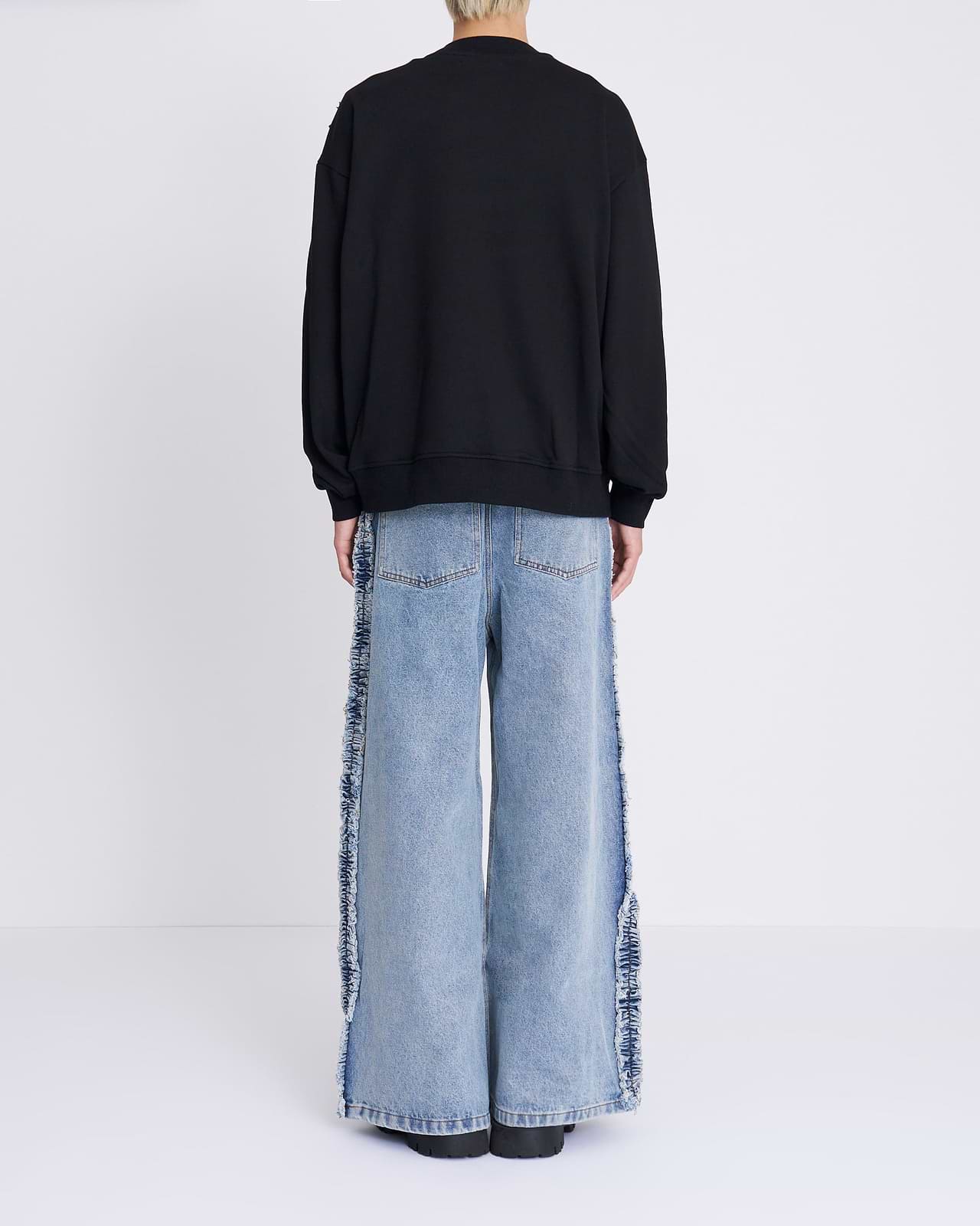 【25AW】ラッフルジャージーカーディガン