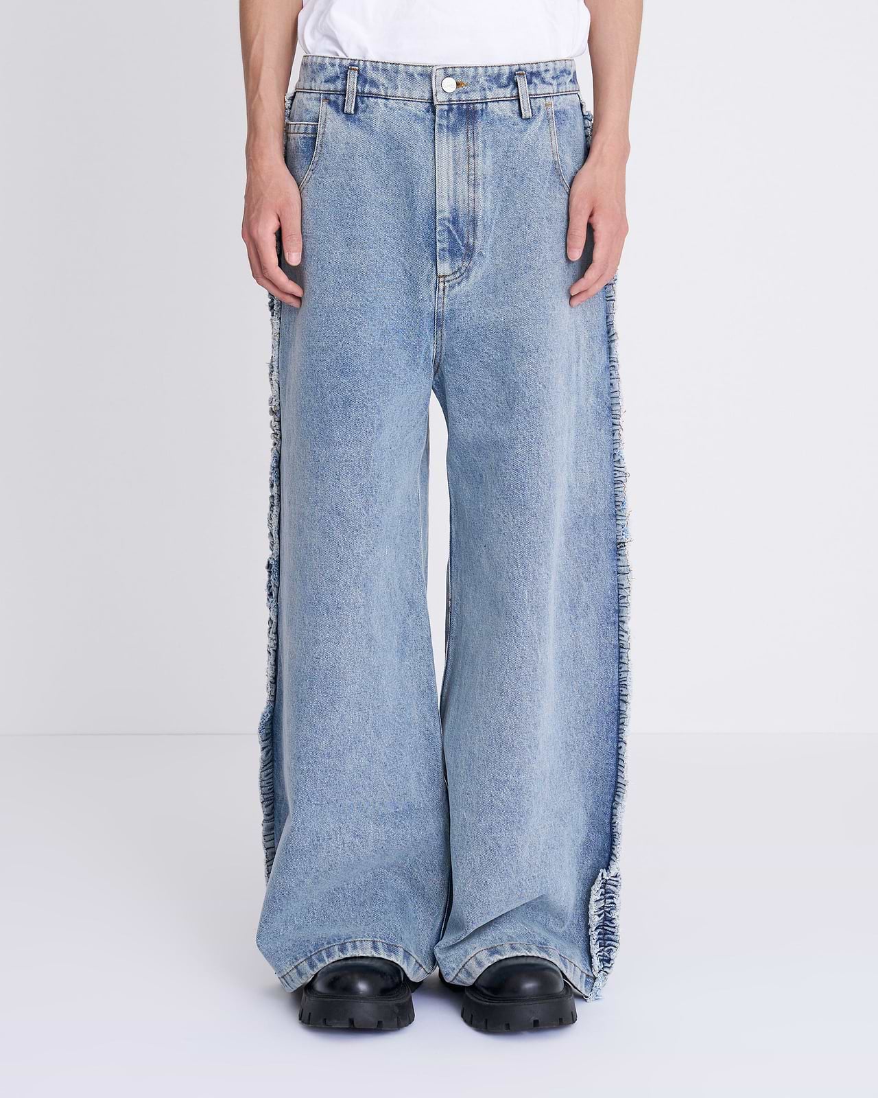 【25AW】ラッフルデニムパンツ
