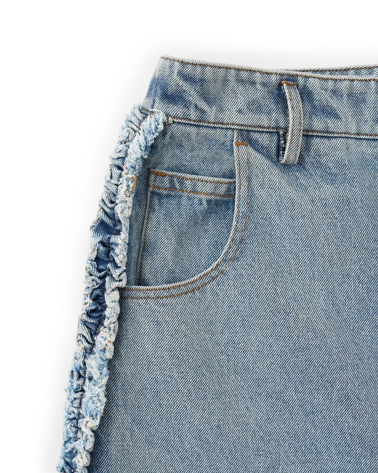 【25AW】ラッフルデニムパンツ
