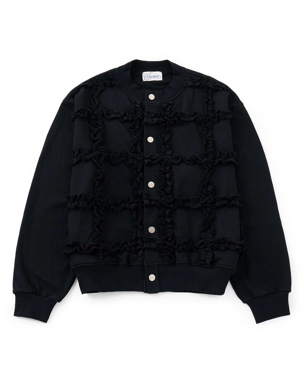 【25AW】ラッフルジャージーカーディガン