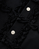 【25AW】ラッフルジャージーカーディガン