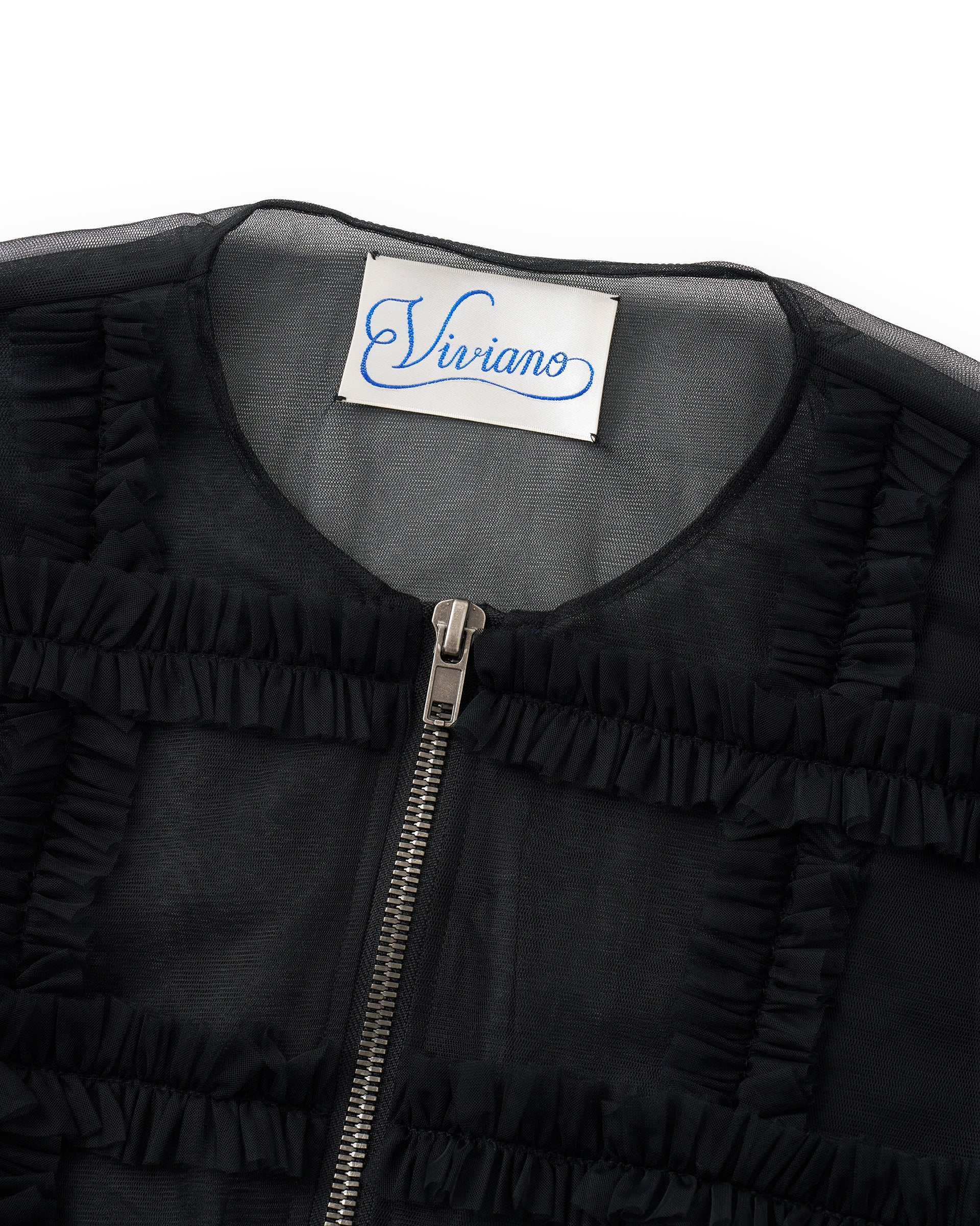 新作☆素敵☆Louis Vuitton☆リブスリーブボンバージャケット VIVIANO】ラッフルチュールボンバージャケット – ファッション